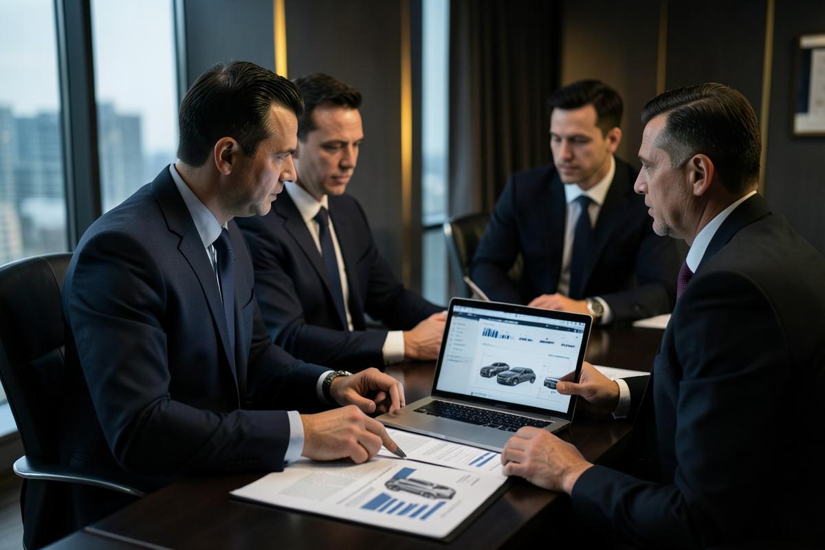 PREMIVANCE advisory team reviewing fleet and procurement options
